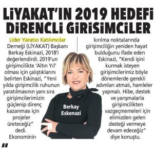 LİYAKATIN HEDEFİ DİRENÇLİ GİRİŞİMCİLER