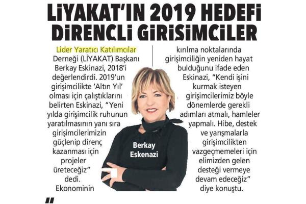 LİYAKATIN HEDEFİ DİRENÇLİ GİRİŞİMCİLER