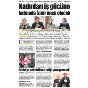 KADINLARI İŞ GÜCÜNE KATMADA İZMİR ÖNCÜ OLACAK
