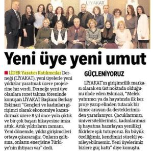 YENİ ÜYE YENİ UMUT