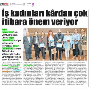 İŞ KADINLARININ ÖNCELİĞİ İTİBAR