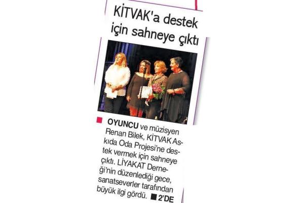 LİYAKAT'TAN KİTVAK' A DESTEK 