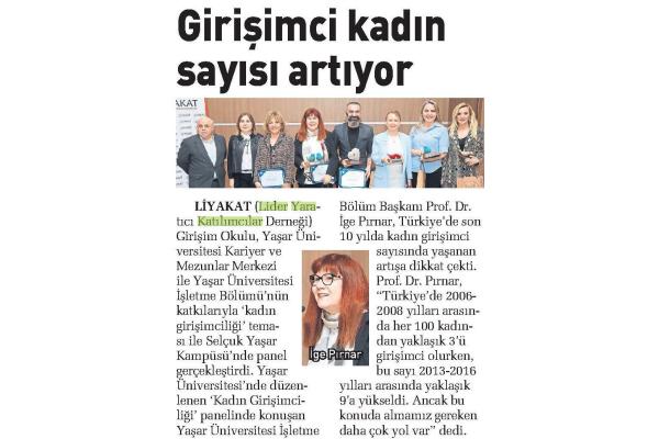 GİRİŞİMCİ KADIN SAYISI ARTIYOR