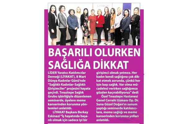 BAŞARILI OLURKEN SAĞLIĞA DİKKAT