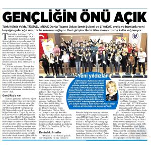 GENÇLİĞİN ÖNÜ AÇIK