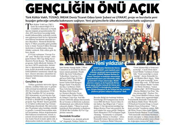 GENÇLİĞİN ÖNÜ AÇIK