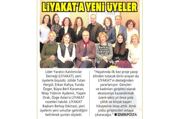 LİYAKAT' A YENİ ÜYELER