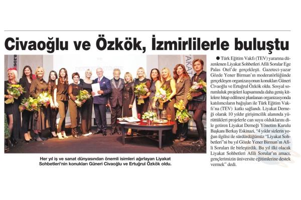 ÖZKÖK VE CİVAOĞLU LİYAKAT SOHBETLERİ'NDE..