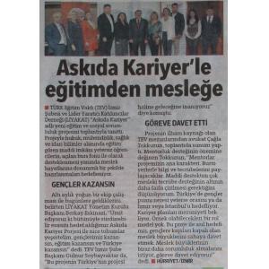 ASKIDA KARİYER İLE EĞİTİMDEN MESLEĞE..
