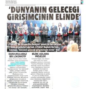 DÜNYA'NIN GELECEĞİ GİRİŞİMCİNİN ELİNDE