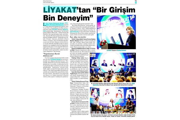 LİYAKAT ÖRNEK GİRİŞİMCİLERİ AĞIRLADI