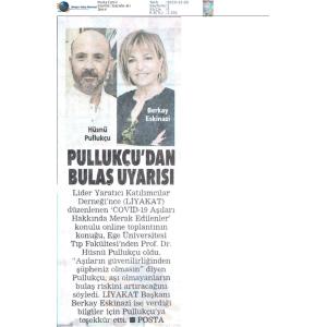 PULLUKÇU'DAN BULAŞ UYARISI