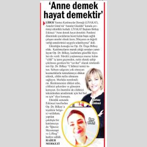Anne Demek Hayat Demektir