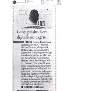 Genç girişimcilere 